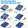 Montessori Busy Board for Toddlers - Sensory Learning & Fine Motor Skills