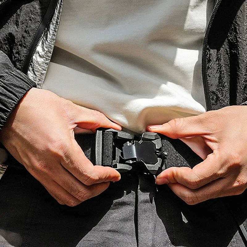 Quick Release Magnetic Buckle Tactical Belt