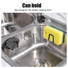 Self-Adhesive Stainless Steel Sponge Holder for Kitchen Sink