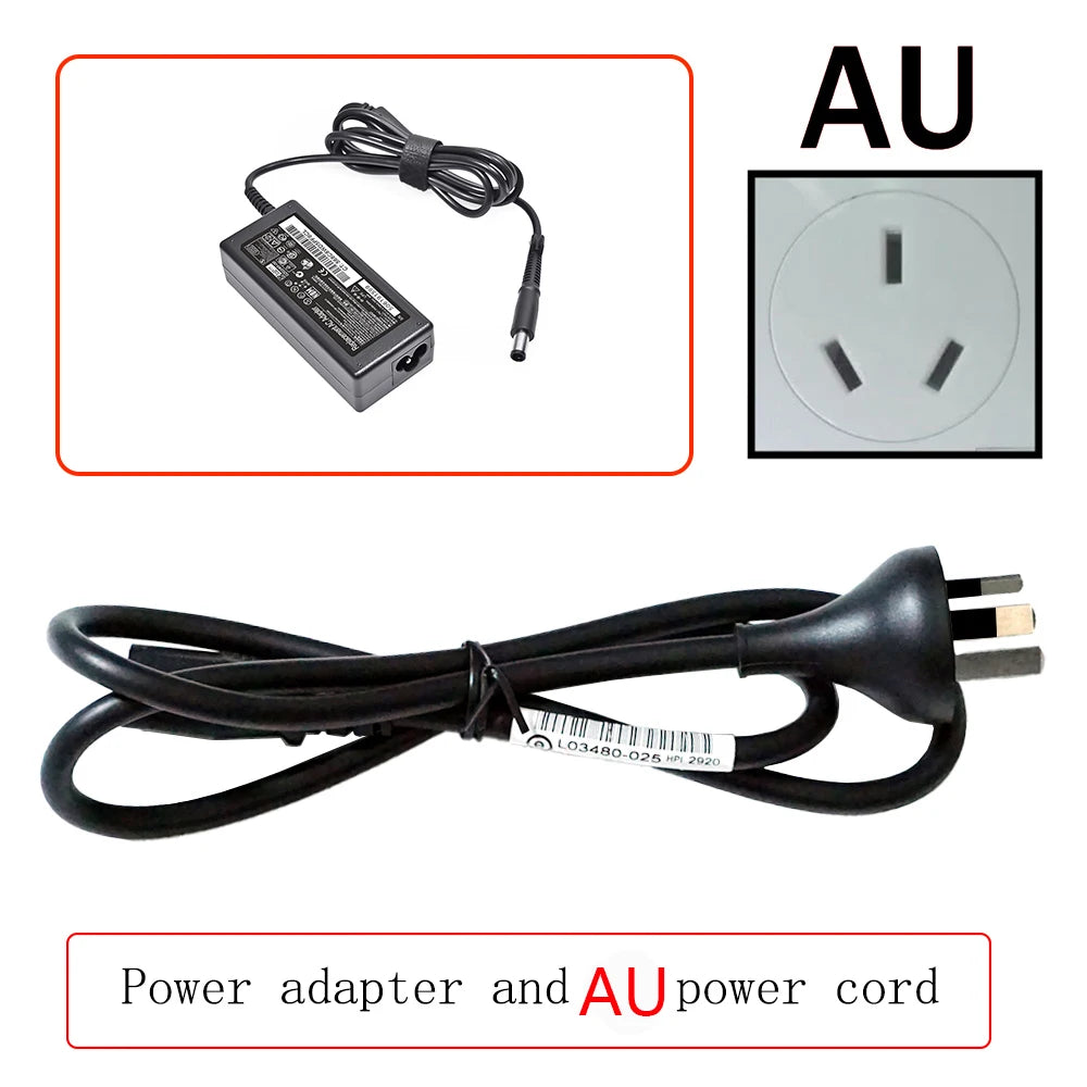 Adaptateur et câble d'alimentation noir pour appareils australiens