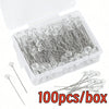 Crystal Diamond Pins for Bouquets & Corsages (100-Pack)