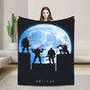 TMNT Graphic Flannel Throw Blanket