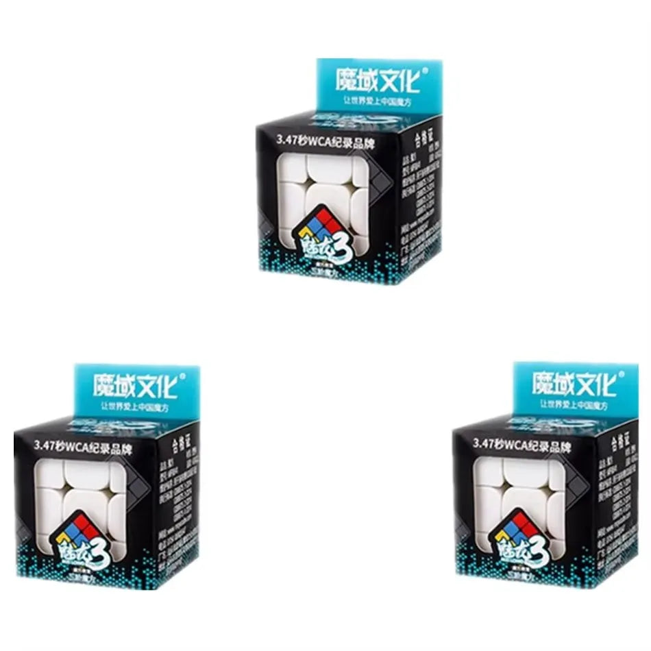 A box of MoYu MeiLong 3x3x3 Stickerless Speed Cube puzzle.