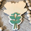 Wooden Handprint Keepsake Plaque Kit