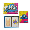 A box and a deck of cards for the piles fast-paced free-for-all card game