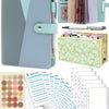 Zippered Budget Binder with Cash Envelopes