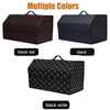 Folding PU Leather Car Trunk Organizer