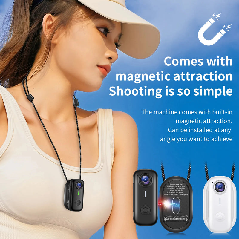 Compact 1080P Vlogging Camera with Flip Screen