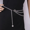Cinturón de Cadena Corporal Étnico Ajustable para Mujer