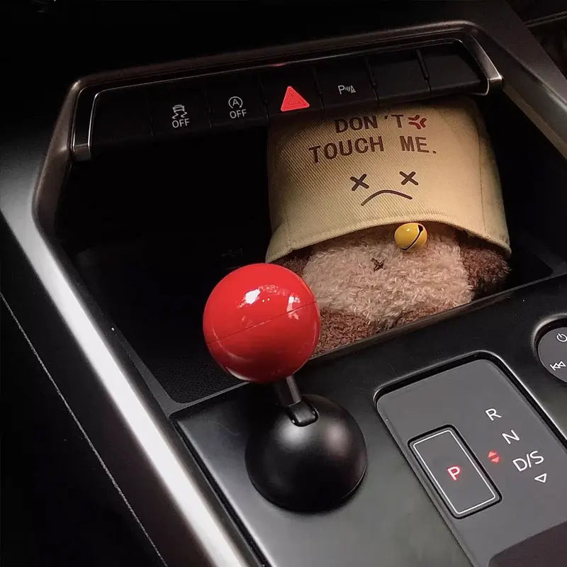 Universal Car Push-to-Start Button Cover in Red or Blue