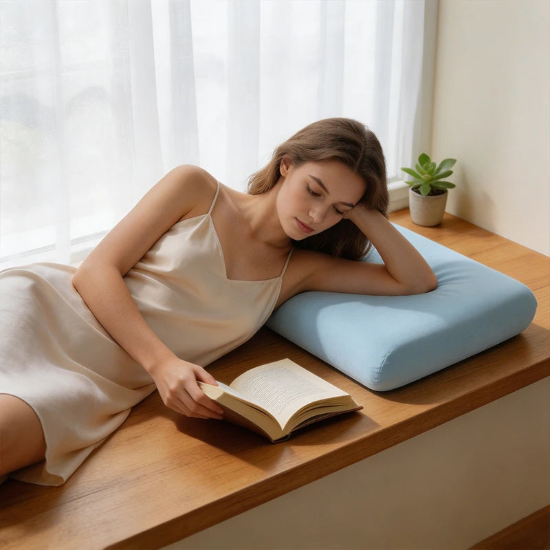 Cooling Ice Silk Pillowcase – Breathable & Soft