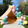 Adjustable Balloon Arch Stand with Weighted Base