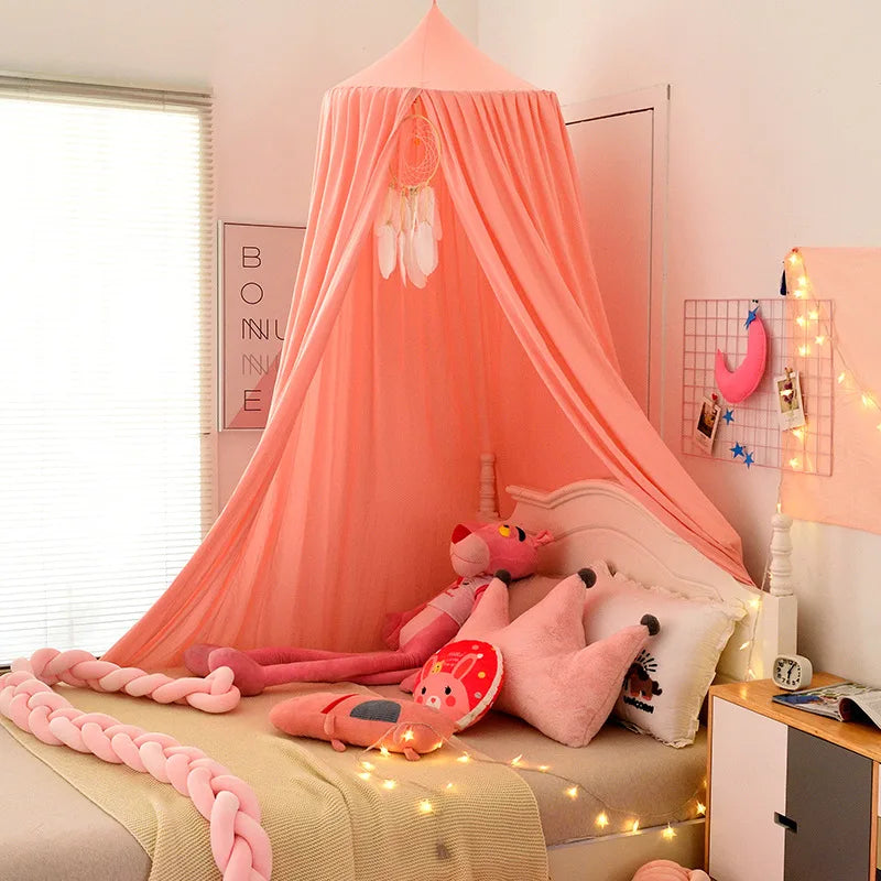 Princess Canopy Bed Net for Kids – Mosquito Protection & Dreamy Room Decor