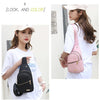 Women's Waterproof Sling Crossbody Bag with Adjustable Strap
