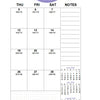 5-Year Monthly Planner with Reading-Themed Cover, Lay-Flat Spiral Binding