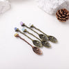 Natural Crystal Raw Stone Spoon for Meditation and Energy Work
