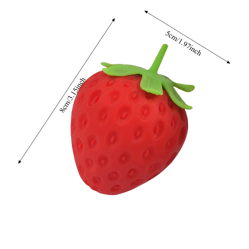 Extra Large Slow-Rising Squishy Strawberry Toy