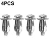 Stainless Steel Petal Rivet Nuts for Secure Panel and License Plate Mounting