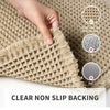 Waffle Weave Bath Mat with Non-Slip Backing