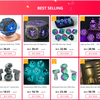 A set of 8-in-1 spinner dice including a D20 for D&D and TTRPG fans.