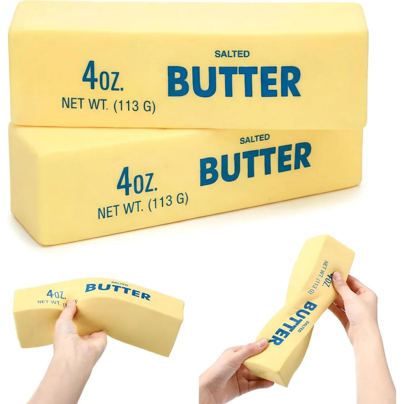 Realistic Butter Squeeze Fidget Toy