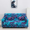 Slip-Resistant Stretch Sofa Cover with Floral Design