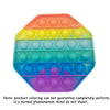 Rainbow Pop-It Fidget Board - Sensory Stress Relief Toy