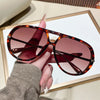 Vintage Double-Bridge Pilot Sunglasses