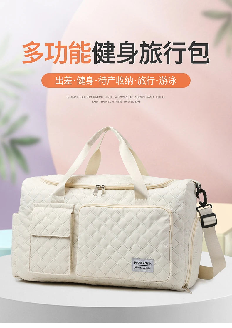 Large Capacity Casual Travel Tote Bag