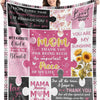 Soft Coral Fleece Throw Blanket – Lightweight & Cozy for All Seasons