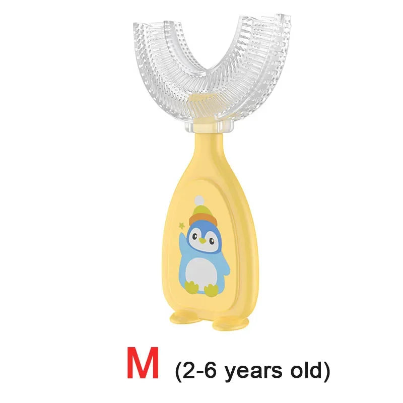 U-Shaped Silicone Toothbrush for Toddlers