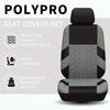 Universal Full Set Car Seat Covers - Front Split & Rear Bench