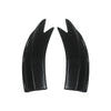 Universal Car Rear Bumper Splitters with Carbon Fiber Finish