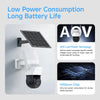 4G LTE Solar Security Camera with AI Human Detection
