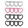 Heart Chain Car Decal – 3D Chrome Emblem for Truck, SUV & Sedan Trunk