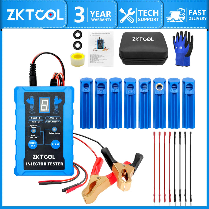 Kit Universal de Prueba y Limpieza de Inyectores de Combustible