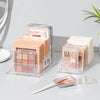 Organizador de Maquillaje Transparente con 7 Compartimentos