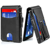 Slim RFID-Blocking Wallet with Money Clip and ID Window