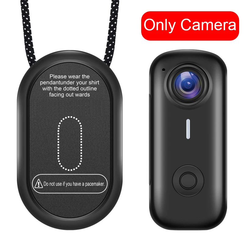 Compact Magnetic Action Camera with WiFi