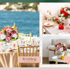Set of 6 Silk Rose Flower Balls for Wedding & Event Decor