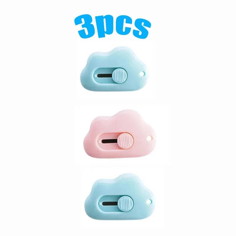 Cute Rabbit & Cloud Design Mini Utility Knife
