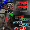 KYB Fork Suspension Decal Stickers for Motorcycles (2-Pack)