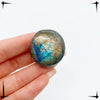 Natural Blue Labradorite Palm Stone