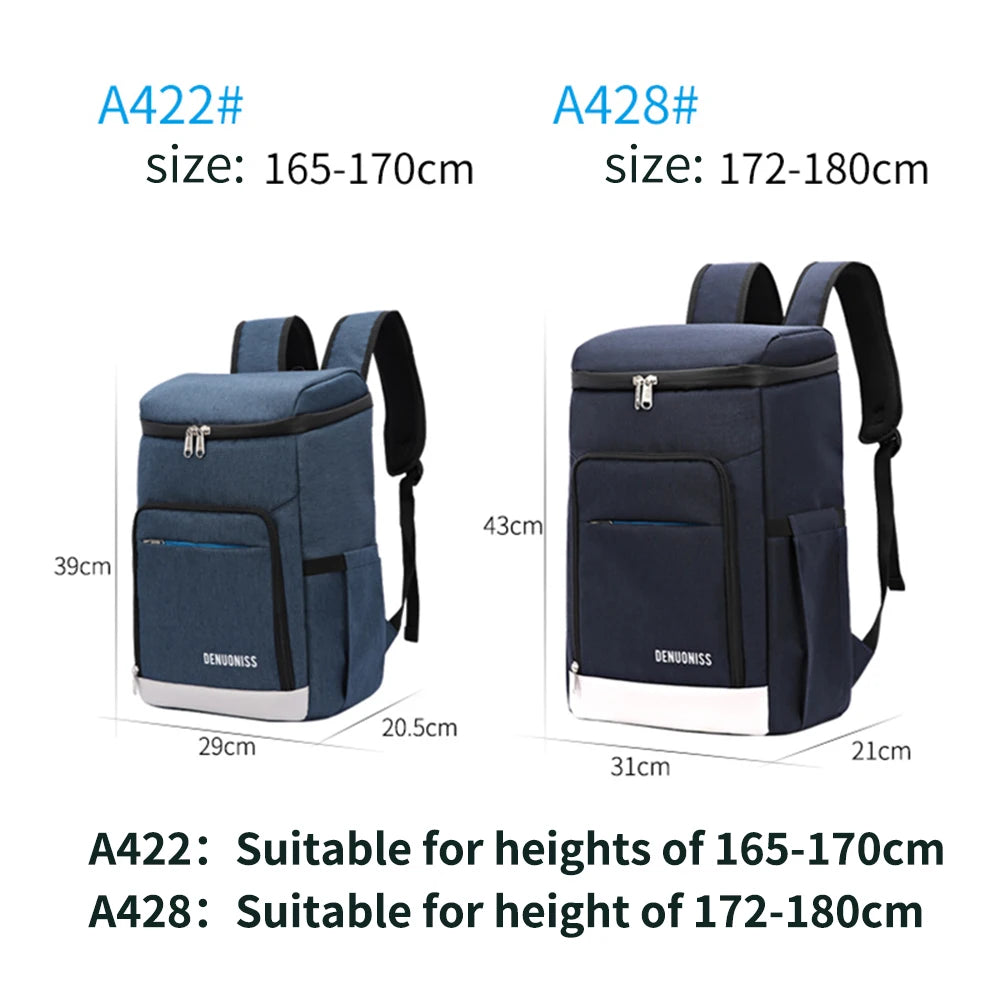 Insulated Cooler Backpack – Waterproof Thermal Lunch & Drink Bag