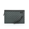 Men's PU Leather Tablet Clutch Bag with Zipper