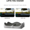 Memory Foam Seat Cushion - Ergonomic Comfort & Washable Cover