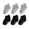 Baby Cotton Anti-Slip Socks (6-Pack) for Toddlers