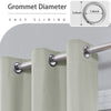 100% Blackout Solid Color Curtains for Bedroom and Living Room