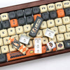 Cute Cartoon Cat Keycap Set – 133 PBT Keycaps for Mechanical Keyboards