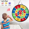 Sticky Ball Dart Board Set for Kids – Double-Sided Educational Family Game